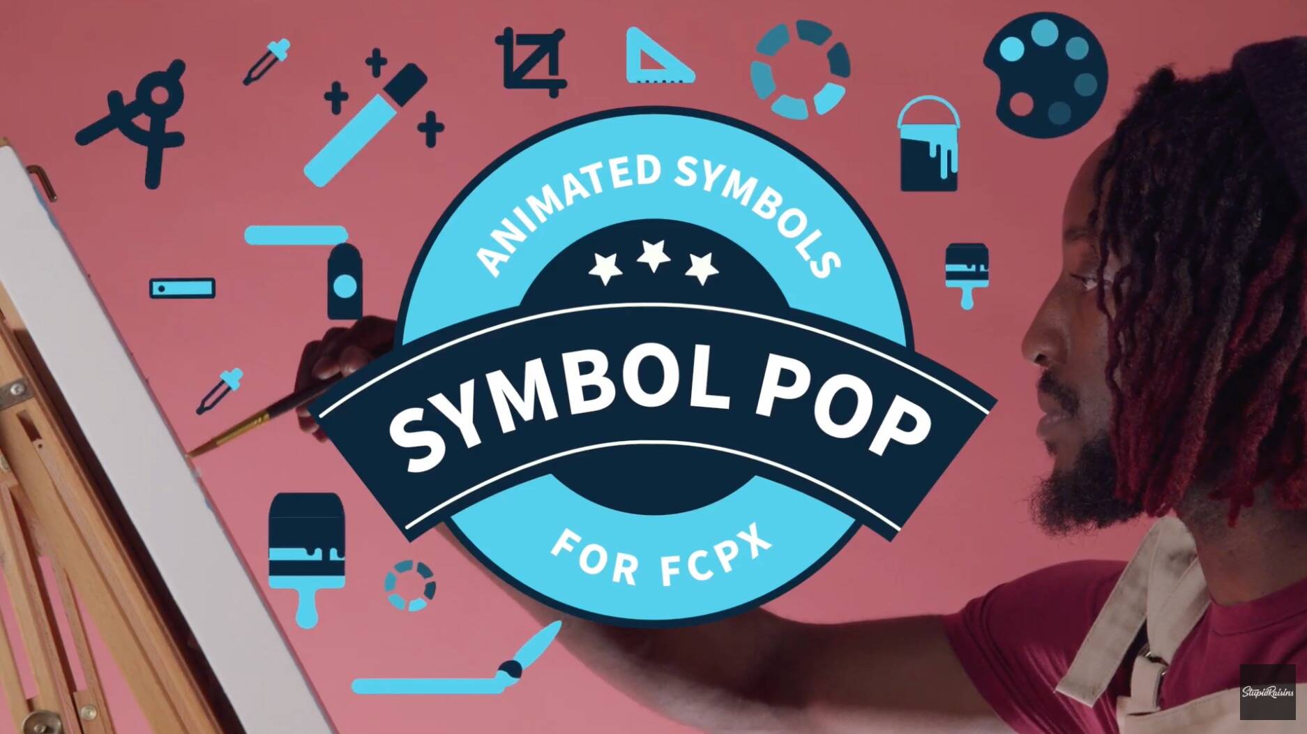 FCPX插件:商业流行符号和图标 Symbol Pop