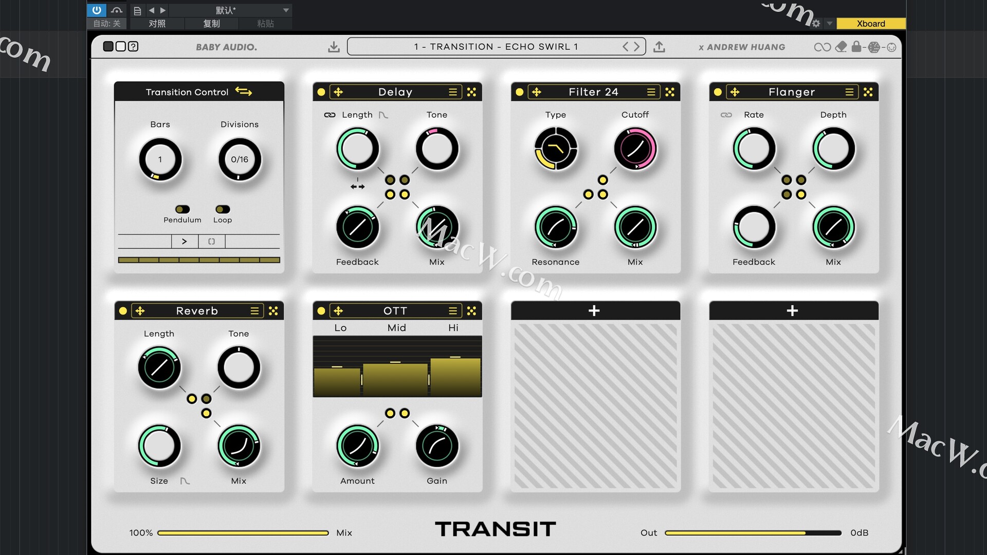 Baby Audio Transit for Mac(音频效果插件)
